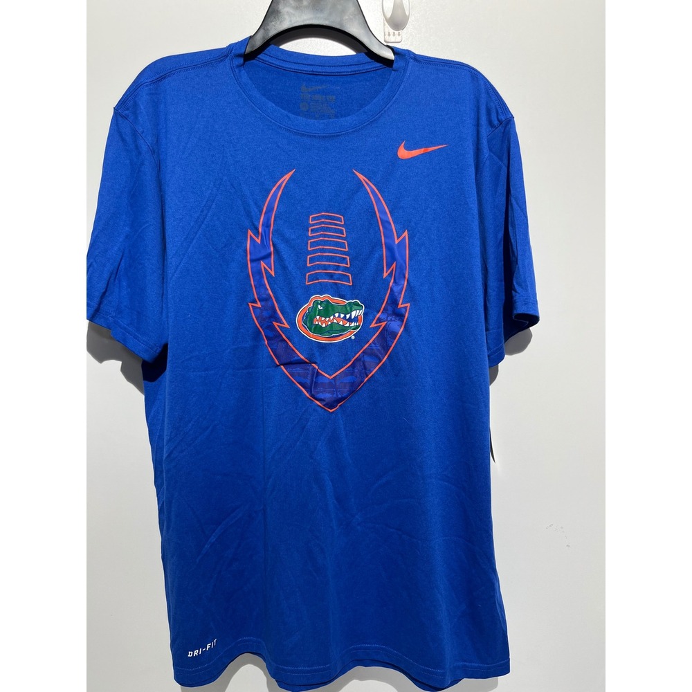 Nike Florida Gators Dri-FIT Mens Blue Graphic T-Shirt NCAA XL